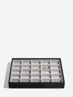 Органайзер для украшений и часов Stackers Classic Jewellery Box, 3 секции -Dove Grey & Rose (Navy Blue / темно-синий / Navy Blue / Органайзер с крышкой)