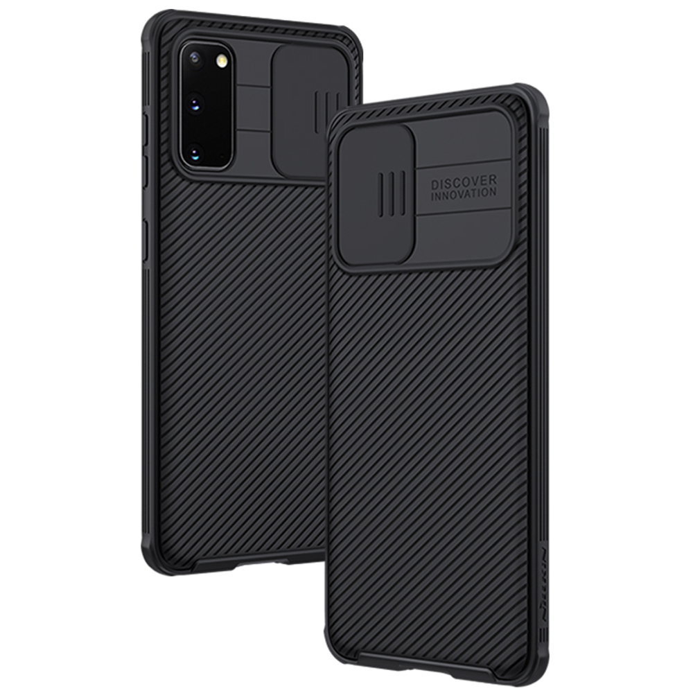 Чехол от Nillkin на Samsung Galaxy S20 с крышкой для защиты камеры, серия CamShield Pro Case