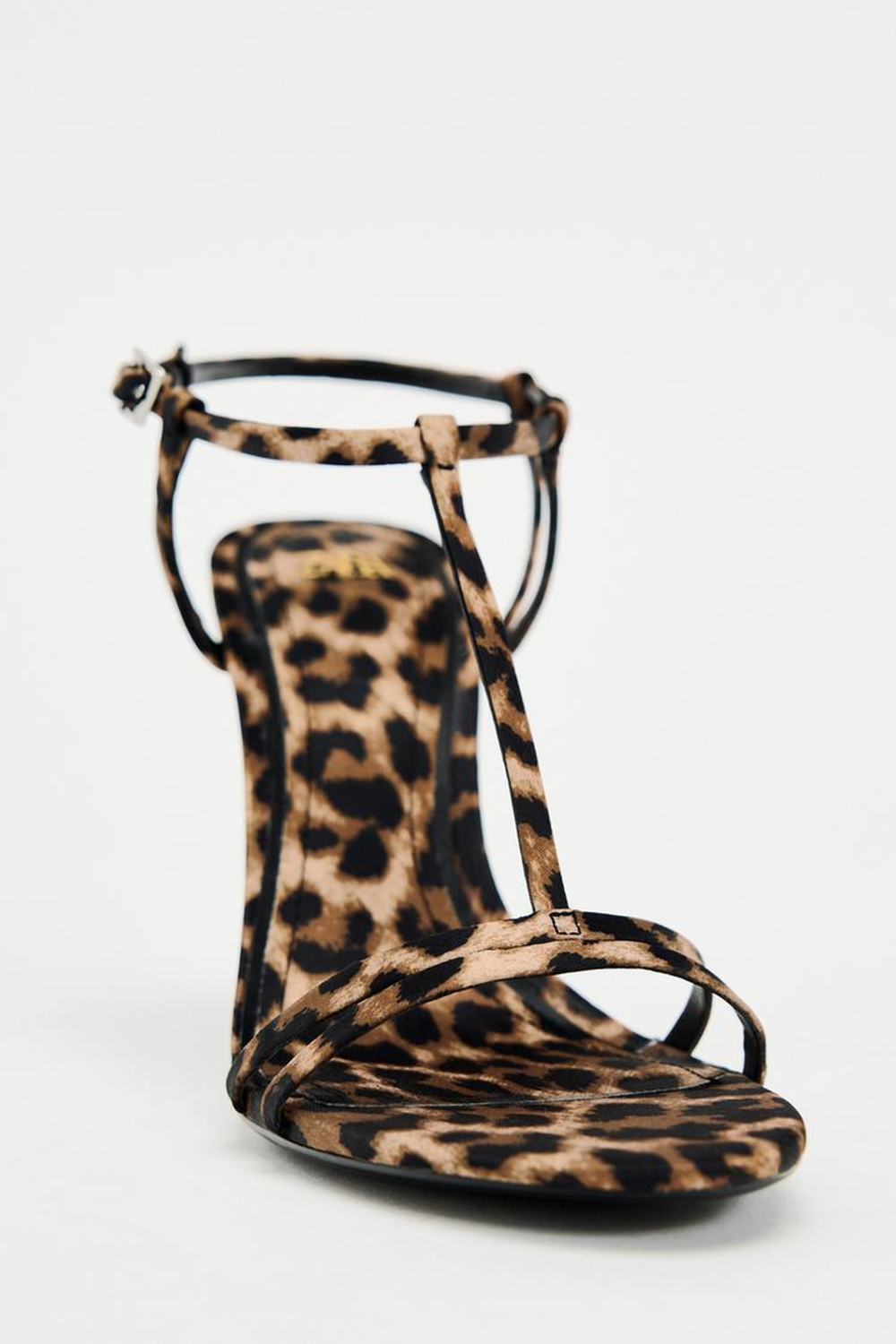 Zara leopard print sandals hotsell