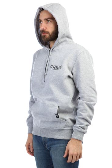 Худи SLACKERS Змеинная атака Серый