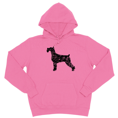 Толстовка "Шнауцер - набросок"