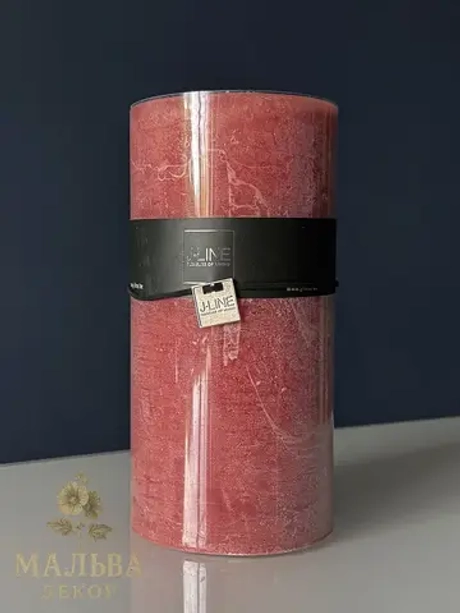 Свеча декоративная "Терракота" 10х20 см большая