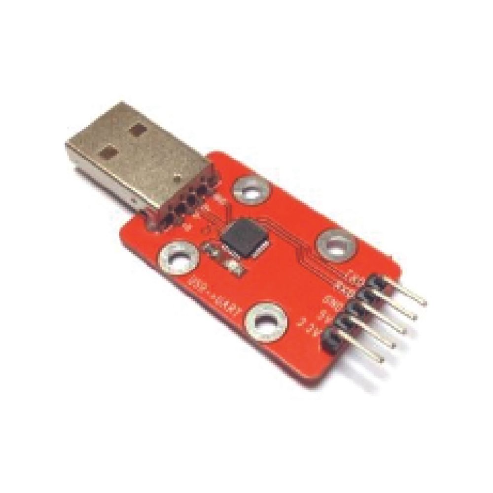 Конвертер USB-UART 3.3V, 5V на базе CP2102 (Quatro-модуль)