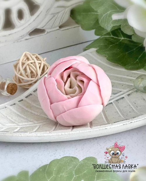 Силиконовая форма Пион