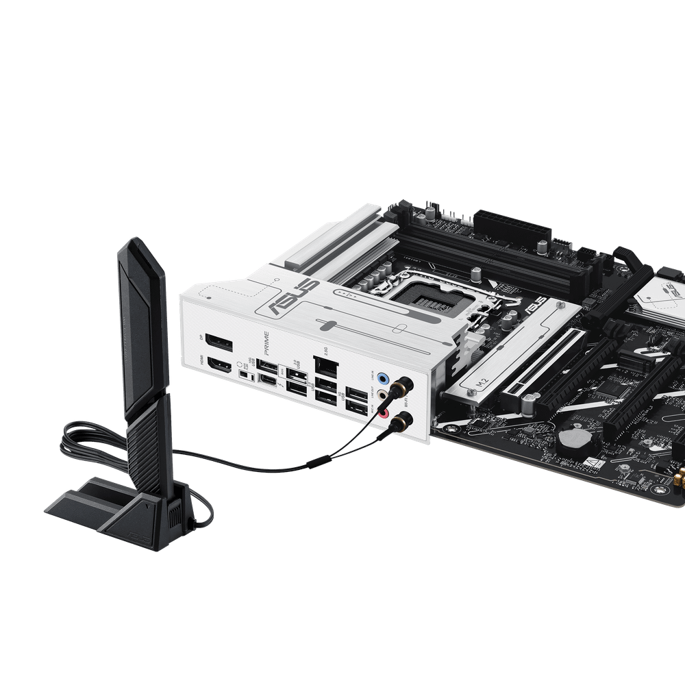 Материнская плата ASUS PRIME Z890-P WIFI, LGA1851 Z890 4xDDR5 4xSATA3 4xM.2 HDMI DP USB-C ATX