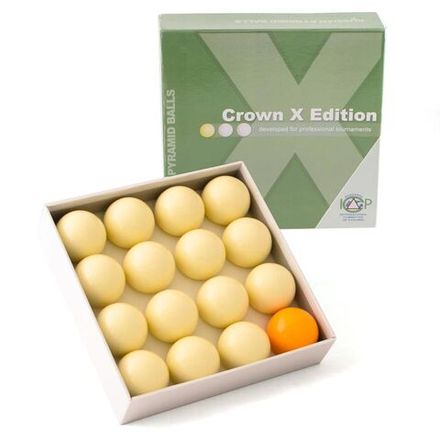 Комплект бильярдных шаров 68 мм "Crown X Edition" (без номеров)