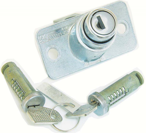 Цилиндр замка двери с замком багажника 2102 к-т