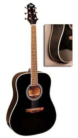 Гитара акустическая FLIGHT AD-200 BK