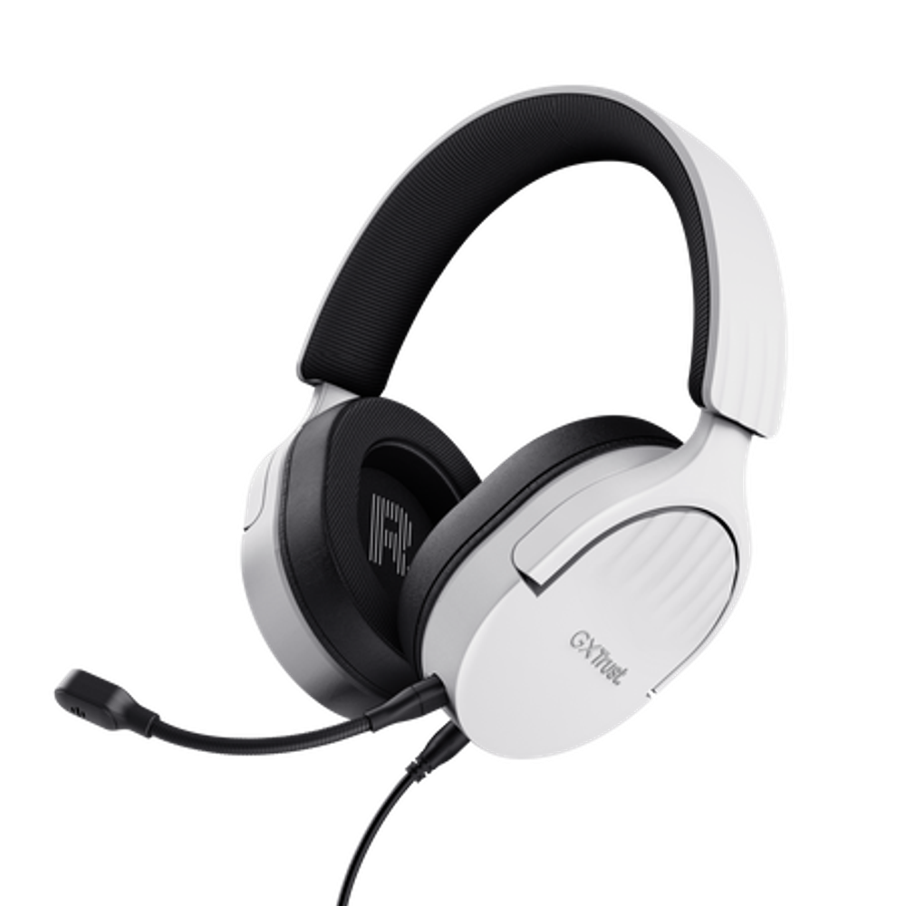 Наушники-гарнитура игровая Trust GXT 489W Fayzo 25210 белый