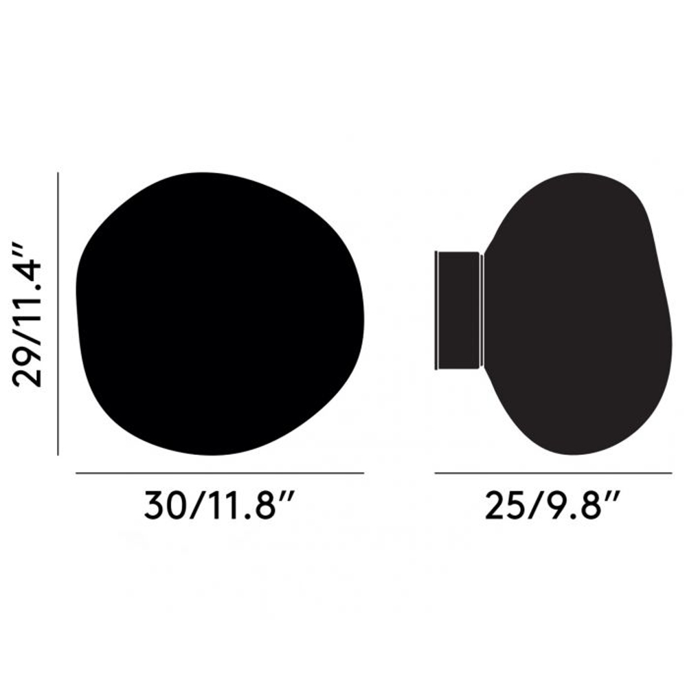 Настенный/Потолочный светильник Melt Mini LED Surface Copper