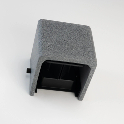 Светильник LGD-PERAN-WALL-S120x120-6W Warm3000 (BK, 0-80 deg, 230V) (Arlight, IP65 Бетон, 3 года) 051748