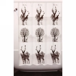 Штора для ванной EVA 180*180"Саванна» (без колец)