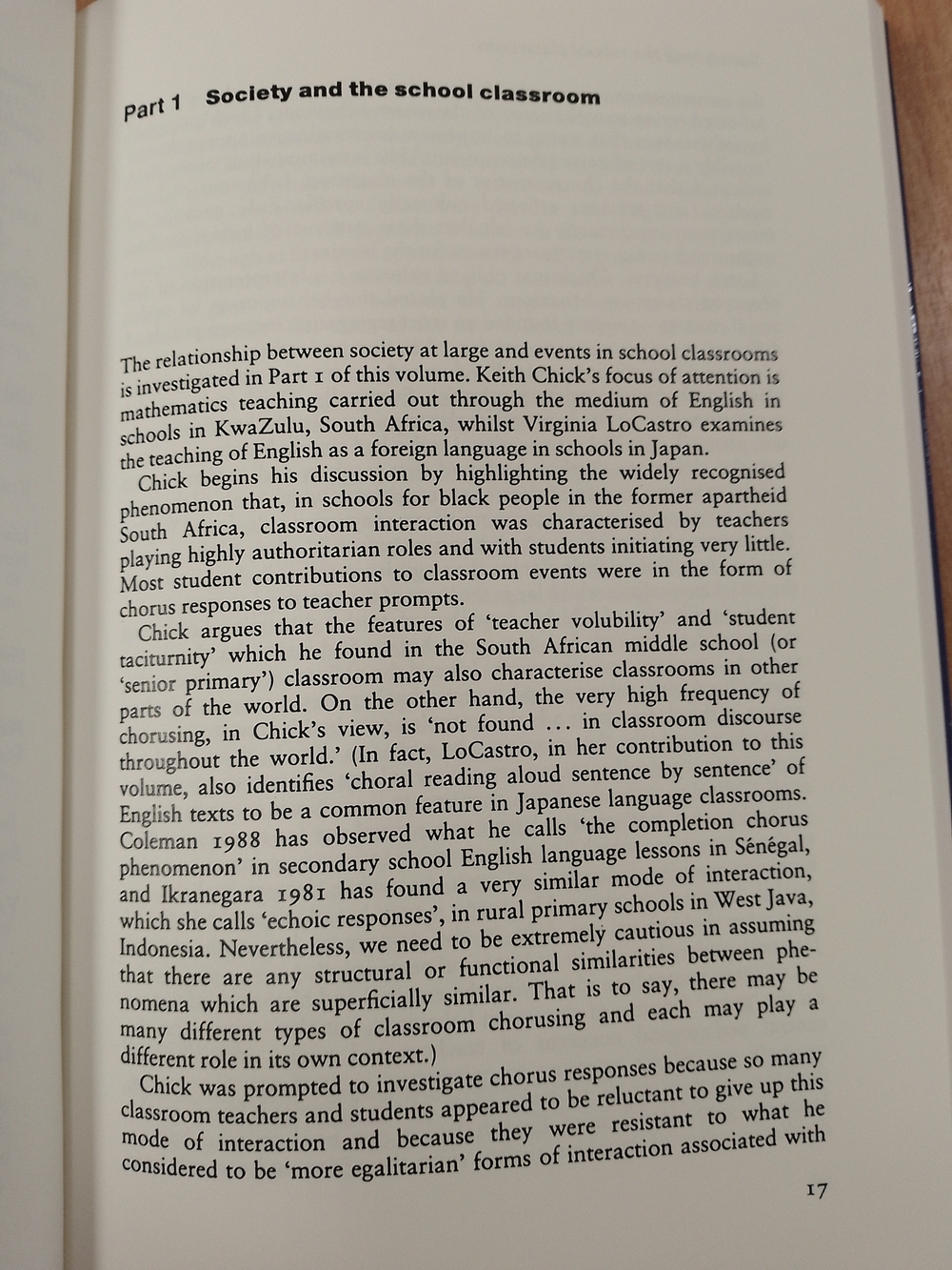 Society and the Language Classroom (Cambridge Language Teaching Library) 1st Edition