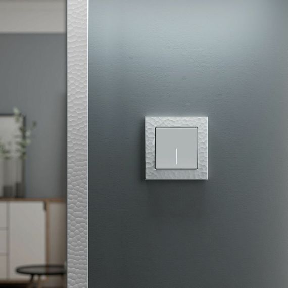 Выключатель одноклавишный Werkel с подсветкой белый матовый W1110161 4690389184567