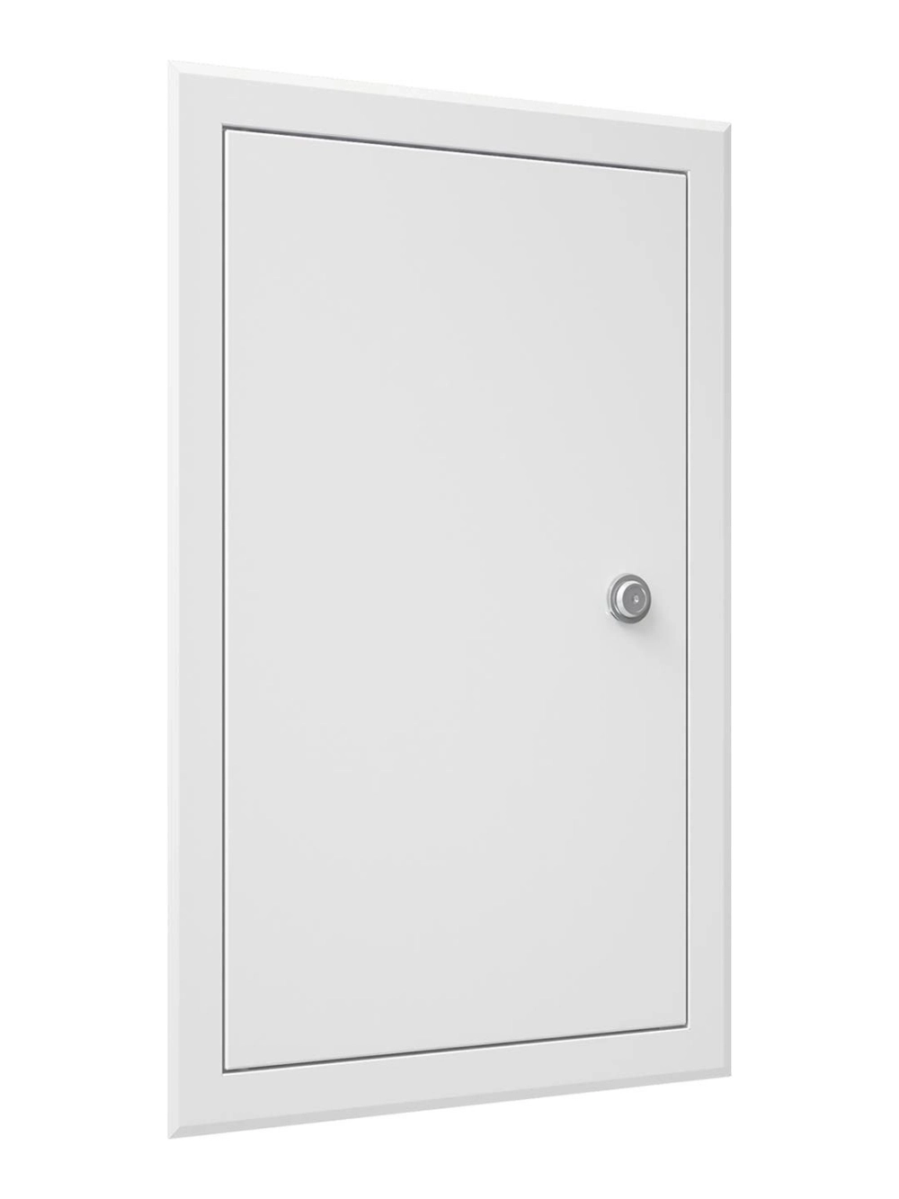 Люк ревизионный 20х55 с замком окрашенная сталь