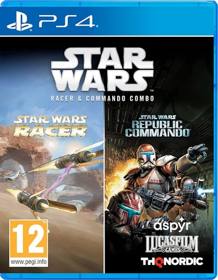 PS4 Star Wars: Racer & Commando Combo (Б/У, Английская версия, CUSA-29277)