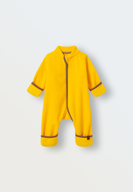 Комбинезон из флиса "Cute" (желтый)