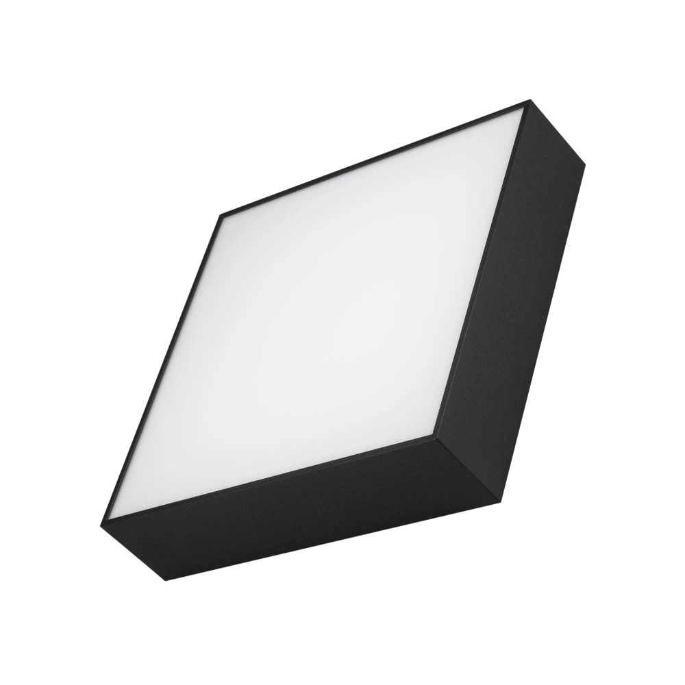 Светильник SP-QUADRO-S250x250-25W Day4000 (BK, 120 deg, 230V) (Arlight, IP40 Металл, 3 года) 034789