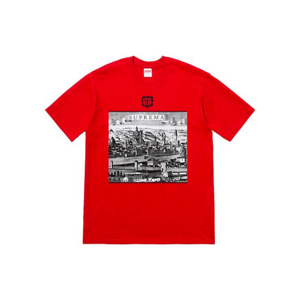 Supreme SS18 Fiorenza Tee Red T