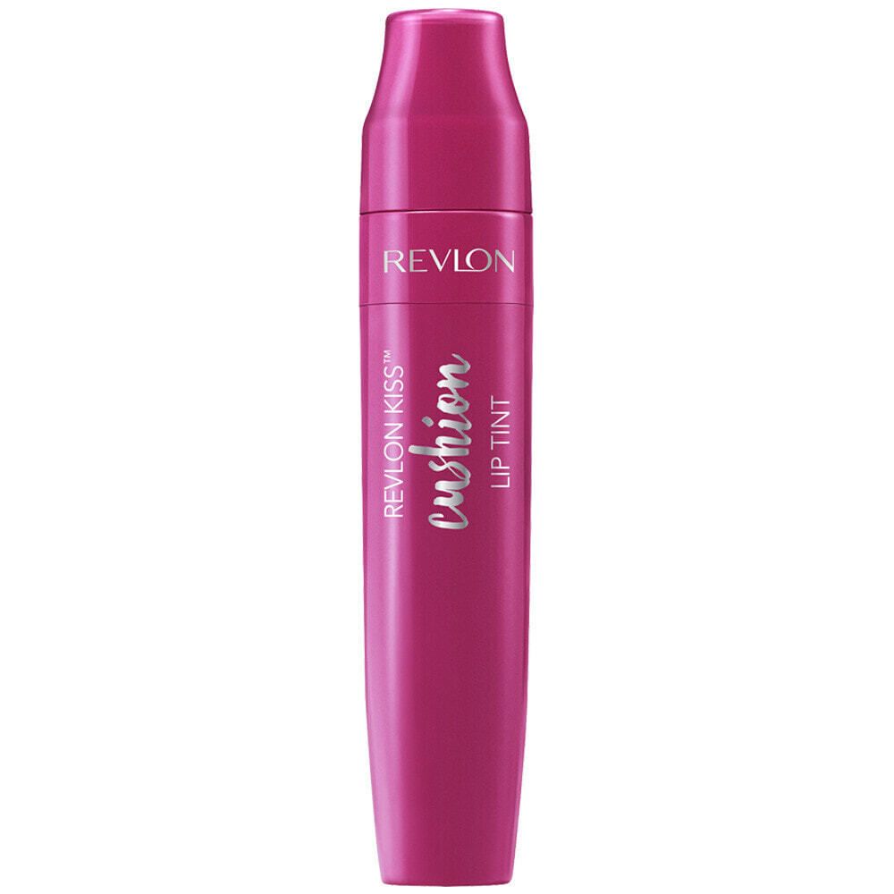 Revlon Kiss Cushion Lip Tint 240 Stain Berry Lit Питательная губная помада с кокосовым маслом