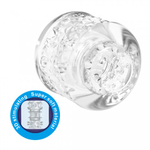 Мастурбатор с текстурированным каналом Crystle прозрачный