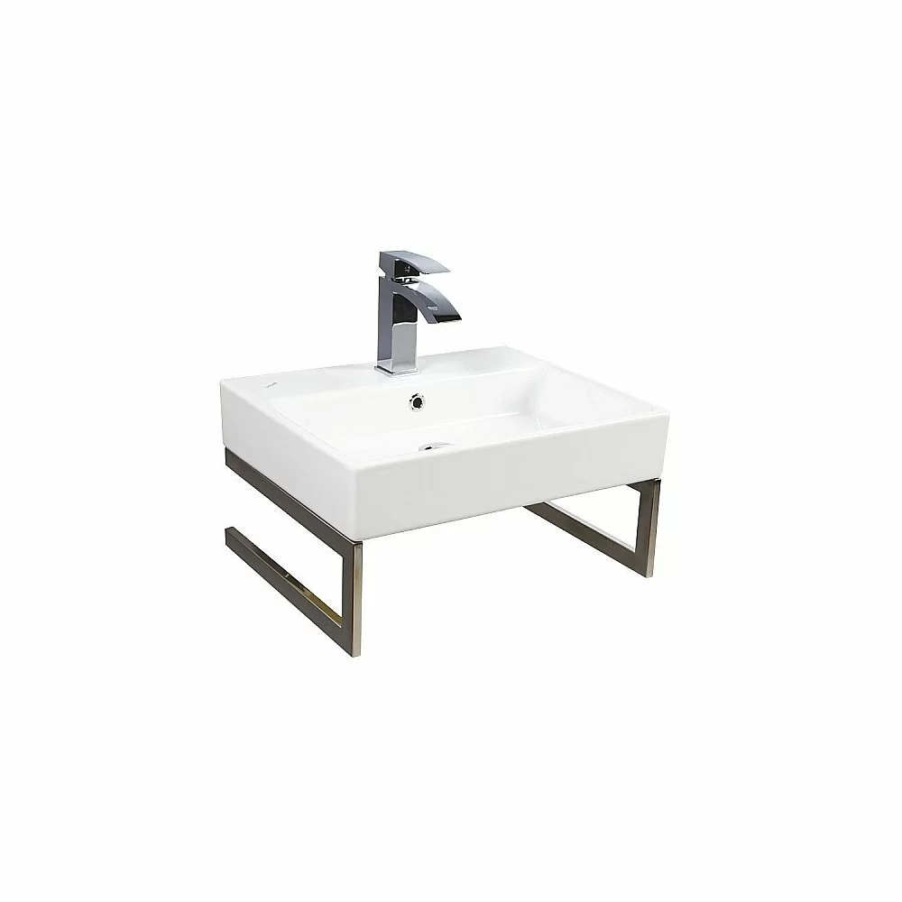 Раковина с кронштейнами Creavit Next 50 NX242-H.00000 белая