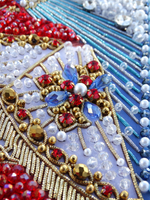 И-22 Набор для вышивания хрустальными камнями Покров Пресвятой Богородицы