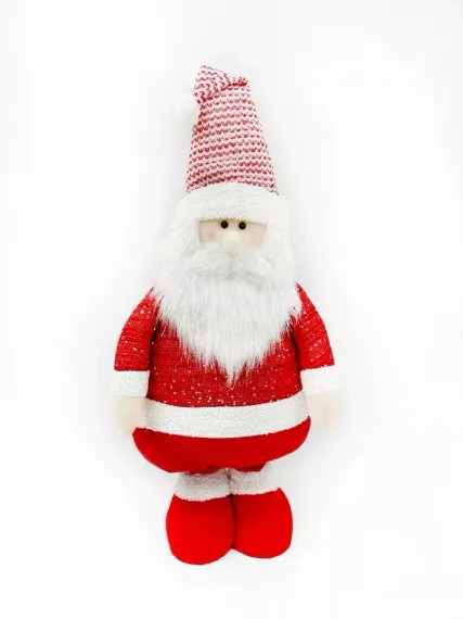 Игрушка Гном телескопический 75-120 см., красный, Christmas DeLuxe (89312)