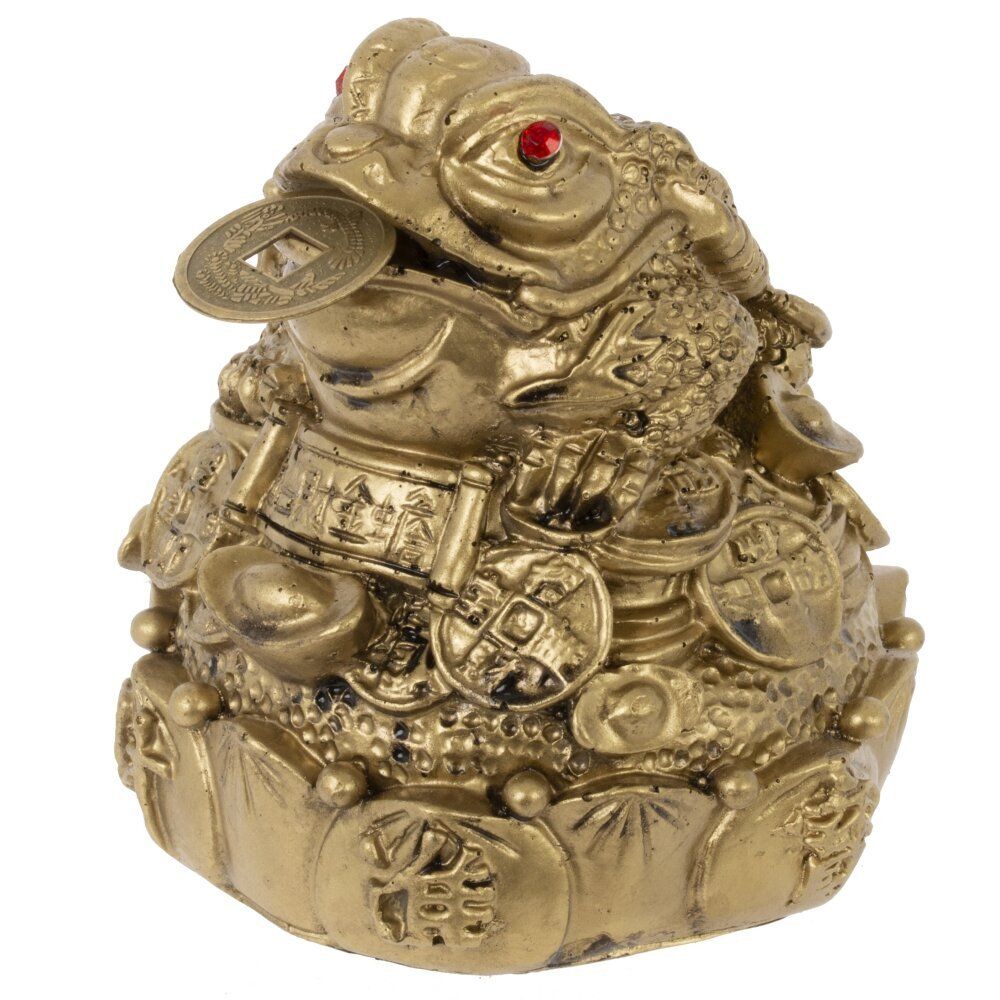 GAEM Фигурка декоративная "Лягушка денежная", L7,5 W7 H7,5 см