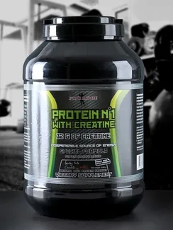 Протеин Junior Athlete №1 с креатином, шоколад, спортивное питание, 3,2 кг