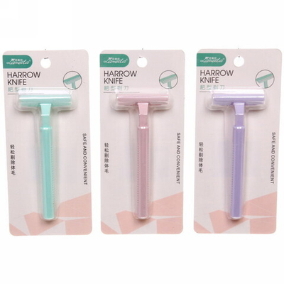 Станок одноразовый «Smooth skin», нерж. сталь, микс 3 цвета (розов, мятный, сиреневый), 4*10/ 6,8*15,3 см