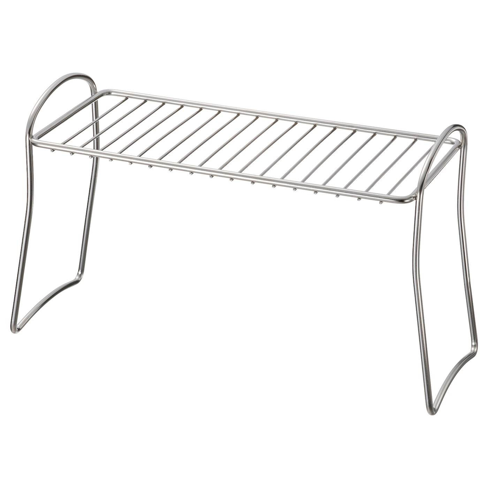 Сушилка для посуды IKEA VALVARDAD (ВЭЛВОРДАД), Нержавеющая сталь, 13x32 см