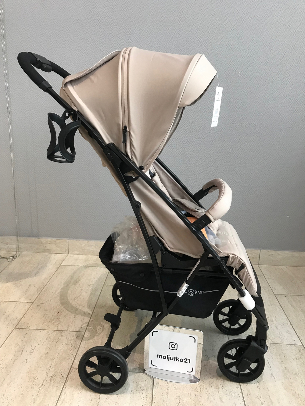 Коляска детская RANT "LARGO" RA054 Iced Coffee 2024