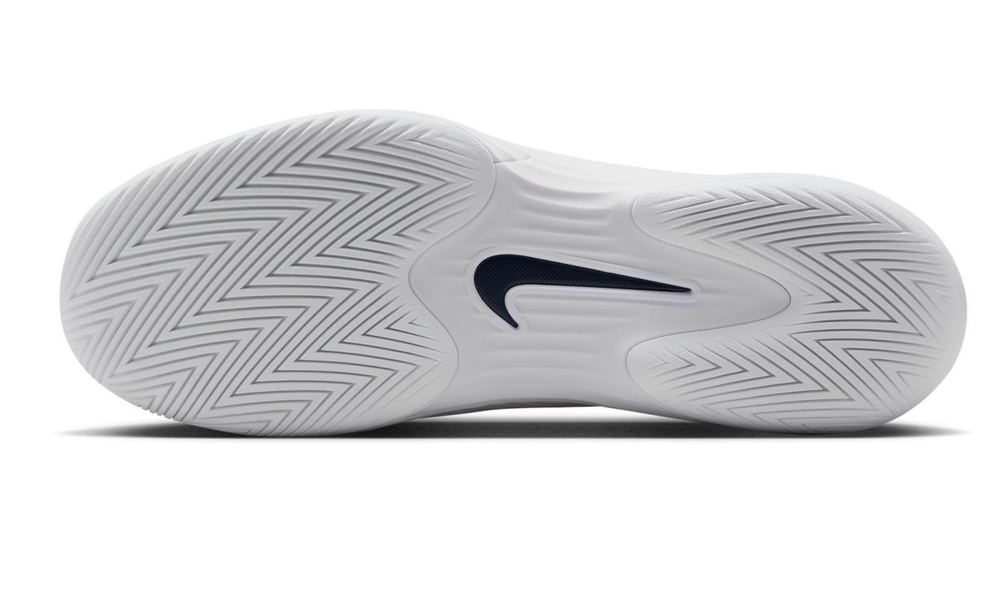 Теннисные кроссовки Nike Zoom Vapor 12 HC - white/white/midnight navy