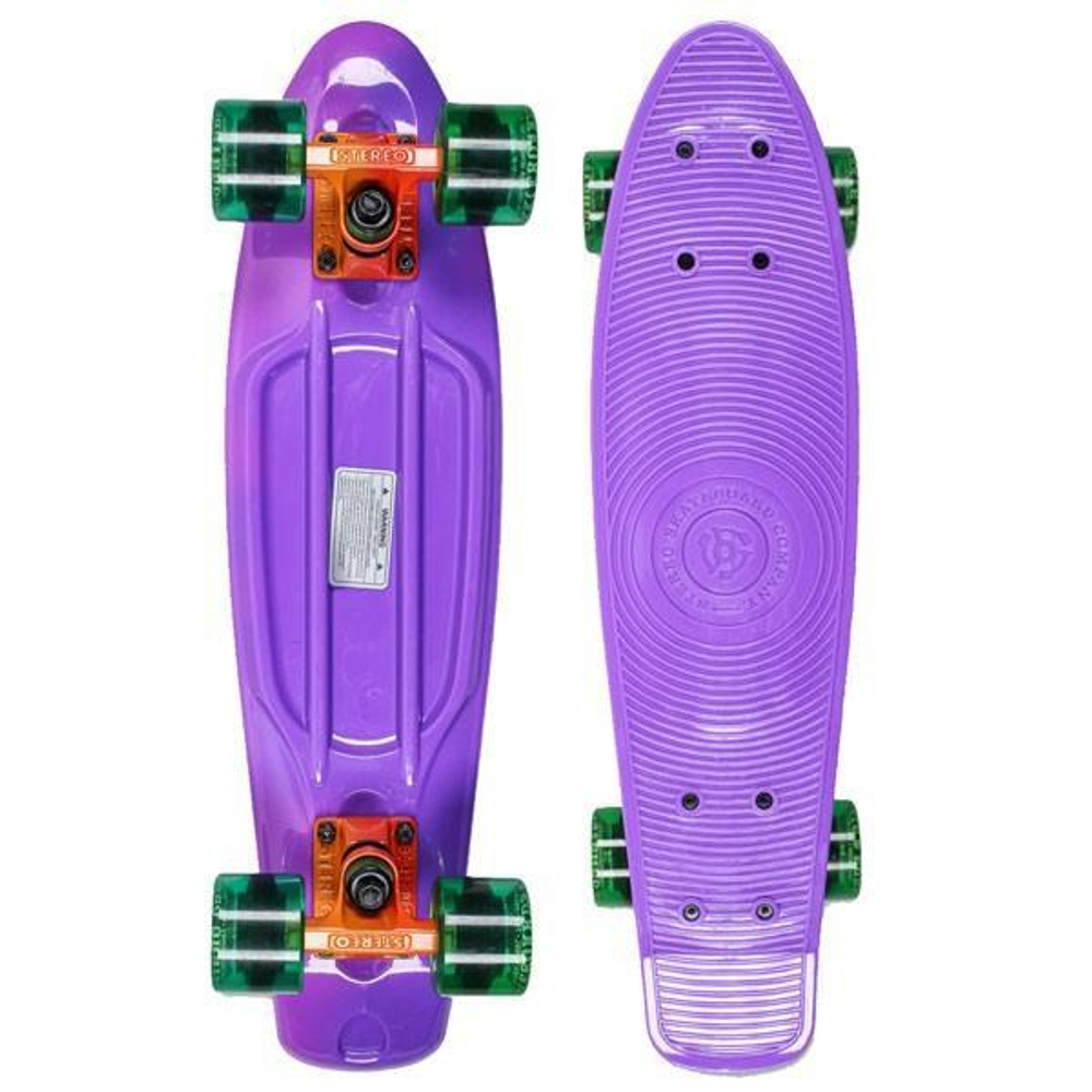 Круизер Stereo Vinyl Purple/Orange/Green