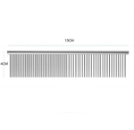 Nunbell Расческа для кошек и собак металлическая