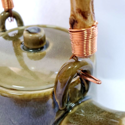 310501.4 Чайник "Песочный" В ПОДАРОЧНОЙ КОРОБКЕ, 1000мл, 16*10*12, керамика