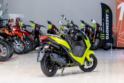 Скутер TMBK SCOOTER AERO 50cc Green Black