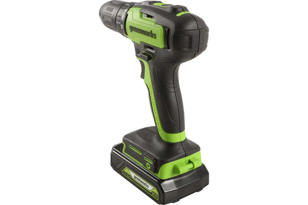 Дрель аккумуляторная GREENWORKS GD24DD35 24 V c акк и з/у   3704007UA