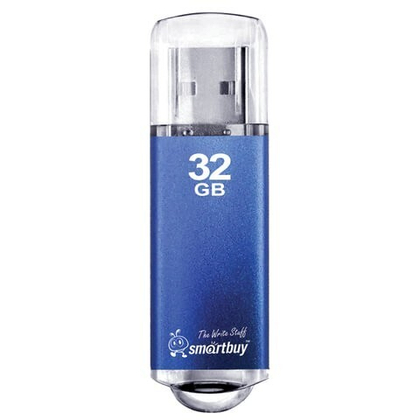 32GB USB Smartbuy V-Cut Blue