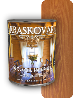 Масло для интерьера Kraskovar Deco Oil Interior лиственница