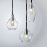 803051 Подвес PENTOLA 3х25W G9 ХРОМ/ПРОЗРАЧНЫЙ