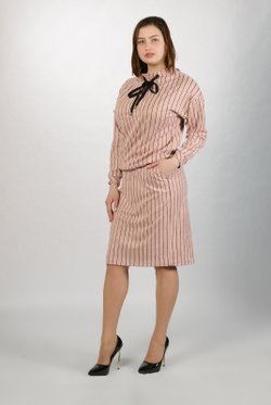 Трикотажный костюм 2764АП, розовый #120Р222764АП