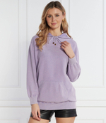 Худи Elisabetta Franchi - лавандовый(AM72S41E2)