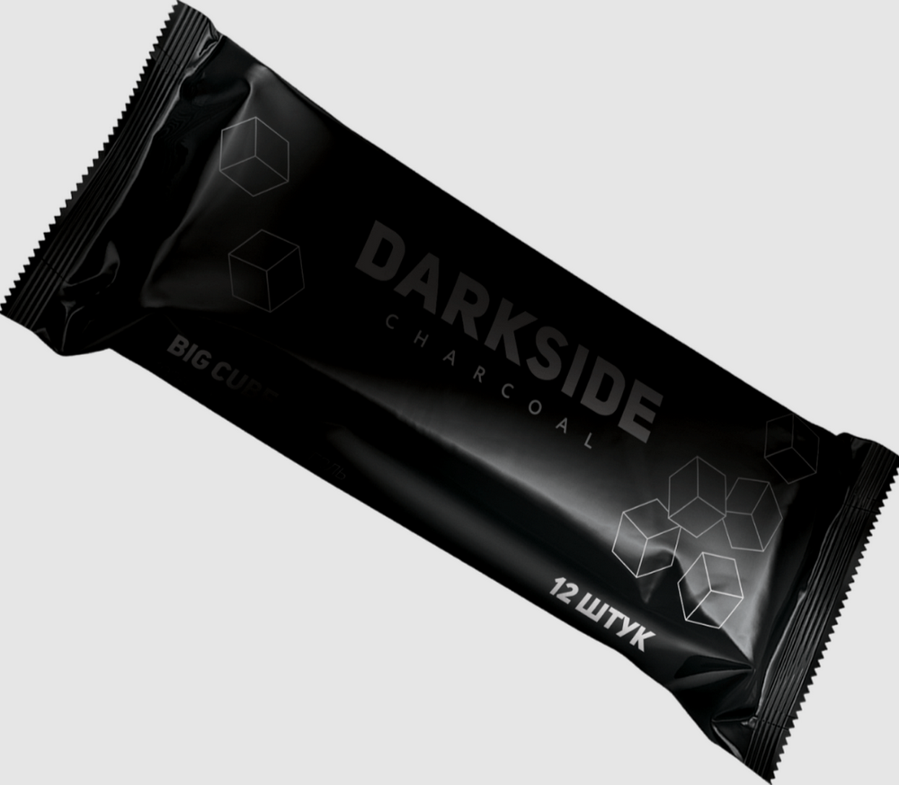 Уголь кокосовый DARKSIDE CHARCOAL (BIG CUBE,12шт.)