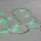 Светодиодная гирлянда с колпачком 100 зеленых LED ламп 10 м., 220-230 В., прозрачный провод ПВХ, IP65, LTC (PST100CAP-10-2G)