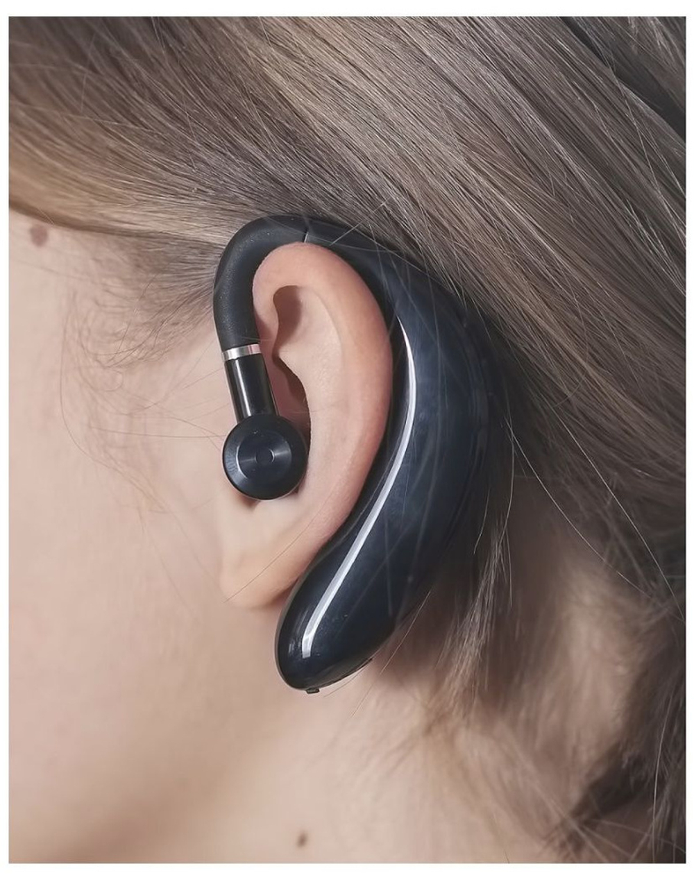 Bluetooth Гарнитура Наушник Беспроводная Ecusin EU-02
