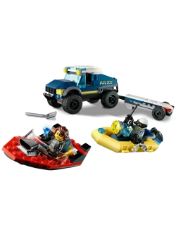 Конструктор Сити Полицейская лодка