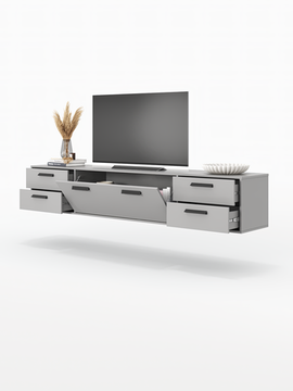 Тумба-ТВ СМАРТ-5 / 2200*400*400/ слива валлис / слива валлис