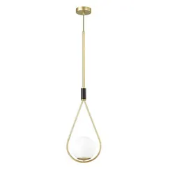 4810/1 PENDANT ODL21 415 золтой/черный/белый Подвес E14 1*40W FLARI